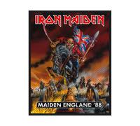 Rock Off officially Licensed Products Patch Maiden England 88 Trooper Official Black Woven (10cm x 7cm) | Size: 10 cm x 7 cm Rock Off officially Licensed Products Black 10 cm x 7 cm