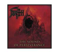 Rock Off officially Licensed Products Patch Sound Of Perseverance Band Logo Official Woven (10cm x 10cm) in Black | Size: 10 cm x 10 cm Rock Off officially Licensed Products Black 10 cm x 10 cm