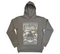 Rock Off officially Licensed Products Pink Floyd Carnegie Hall Poster Rock Off Unplugged Pullover Hoodie in Grey | Size: Medium Rock Off officially Licensed Products Grey M