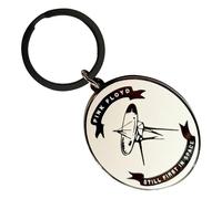 Rock Off officially licensed products Pink Floyd First In Space Oval keyring Keychain One Size