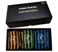 Rock Off officially licensed products Pink Floyd Mono Prism Ankle Socks Boxed Set UK Size 7-11