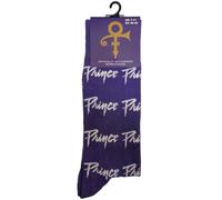 Rock Off officially licensed products Prince Logo Repeat Ankle Socks One Size