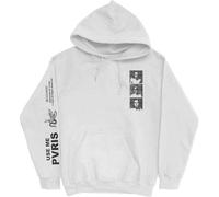 Rock Off officially licensed products PVRIS Use Me Copyright Official Unisex Hoodie Hooded Top (XX-Large) White