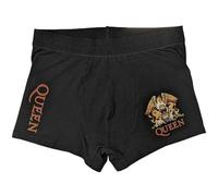 Rock Off officially licensed products Queen Classic Crest Logo Boxer Shorts XXL Black