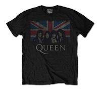 Queen 'Union Jack' (Black) T-Shirt (medium)