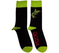 Rock Off officially licensed products Queens Of The Stone Age Green Hands Ankle Socks One Size