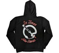 Rock Off officially licensed products Queens Of The Stone Age Snake Logo Pullover Hoodie L Black