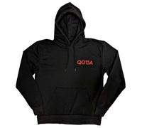 Rock Off officially licensed products Queens of The Stone Age Snake Logo Pullover Hoodie M