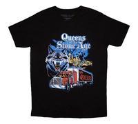 Rock Off officially licensed products Queens of The Stone Age Wold Skyline T Shirt M