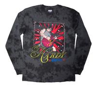 Rock Off officially Licensed Products Quit Guitar Long Sleeve T-Shirt in Black | Size: 2XL Rock Off officially Licensed Products Black 2XL