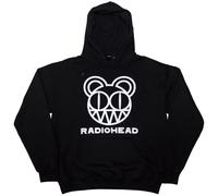 Rock Off officially licensed products Radiohead Bearhead Pullover Hoodie S Black