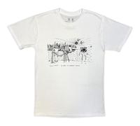 Rock Off officially licensed products Radiohead Despot Organic T Shirt S White