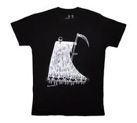 Rock Off officially Licensed Products Radiohead Grim Reaper Organic T Shirt XL Black