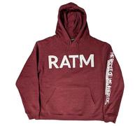 Rock Off officially licensed products Rage Against The Machine Battle 99 Pullover Hoodie L Red