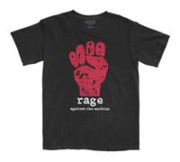 Rock Off officially licensed products Rage Against The Machine Red Fist T Shirt XL