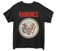 Rock Off officially licensed products Ramones Full Colour Seal T Shirt L Black
