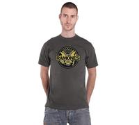Rock Off officially licensed products Ramones Gold Seal Logo T Shirt M