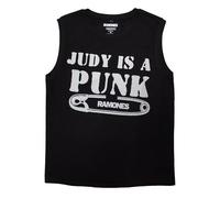Rock Off officially Licensed Products Ramones Judy is A Punk Rocker Tank Top T Shirt XL Black