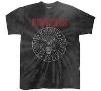 Rock Off officially licensed products Ramones Presidential Seal T Shirt XXL Black