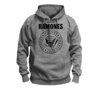 Rock Off officially licensed products Ramones Presidential Seal Pullover Hoodie M Grey