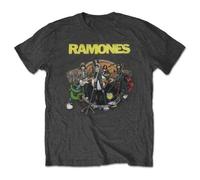Rock Off officially licensed products Ramones Road to Ruin T Shirt XL Black