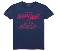 Rock Off officially licensed products Ramones Roundhouse T Shirt XL Navy