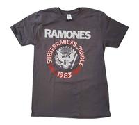 Rock Off officially licensed products Ramones Subterranean Jungle T Shirt XL Charcoal