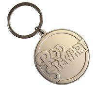 Rock Off officially licensed products Rod Stewart Stacked Logo Emblem Keyring Keychain One Size