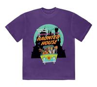 Rock Off officially licensed products Scooby Doo Haunted House T Shirt M Purple