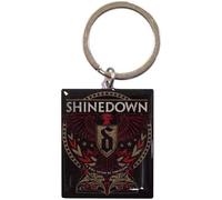 Rock Off officially licensed products Shinedown I Will Never Be Voiceless Keyring Keyring One Size