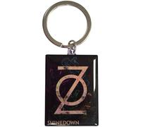 Rock Off officially licensed products Shinedown Planet Zero Band Logo Keyring Keyring One Size