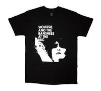 Rock Off officially Licensed Products Siouxsie & The Banshees at The BBC T Shirt M Black