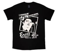 Rock Off officially licensed products Siouxsie & The Banshees Eric's T Shirt L Black