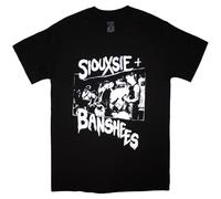 Rock Off officially licensed products Siouxsie & The Banshees Live T Shirt S Black