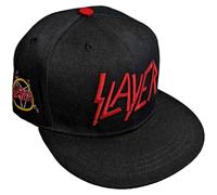 Rock Off Officially Licensed Products Slayer Band Logo Baseball Cap One Size