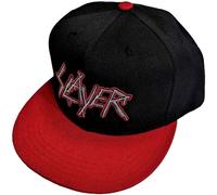 Rock Off officially licensed products Slayer Dripping Logo Outline Baseball Cap One Size Red
