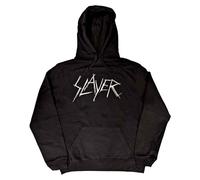 Rock Off officially licensed products Slayer Scratchy Band Logo Pullover Hoodie XXL Black