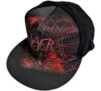 Rock Off officially licensed products Slayer Spiderweb Band Logo Baseball Cap One Size