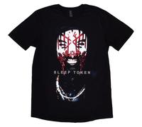 Rock Off Officially Licensed Products Sleep Token Aford Mask T Shirt XL Black