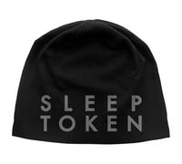 Rock Off officially licensed products Sleep Token Band Logo Jersey Beanie Hat One Size Black