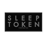 Rock Off officially licensed products Sleep Token Band Logo Woven Patch One Size