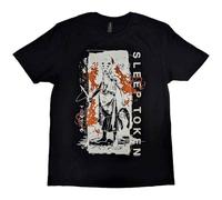 Rock Off officially licensed products Sleep Token Euclid Band Logo T Shirt S Black