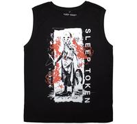 Rock Off officially licensed products Sleep Token Euclid Tank Top S Black