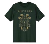 Rock Off officially licensed products Sleep Token Even in Arcadia Caramel T Shirt Size L Green