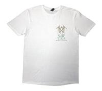 Rock Off officially licensed products Sleep Token Even in Arcadia The House Must Endure T Shirt L White
