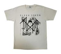Rock Off officially licensed products Sleep Token Eyes Band Logo T Shirt XL