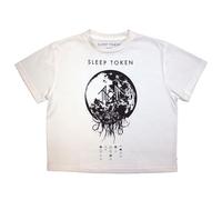 Rock Off officially licensed products Sleep Token Take Me Back to Eden Crop Top S Beige