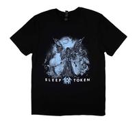 Rock Off officially licensed products Sleep Token Take Me Back to Eden Smoke T Shirt L Black