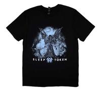 Rock Off Officially Licensed Products Sleep Token Take Me Back to Eden Smoke T Shirt XXL Black