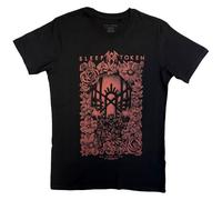 Rock Off Officially Licensed Products Sleep Token The Black Heart T Shirt L